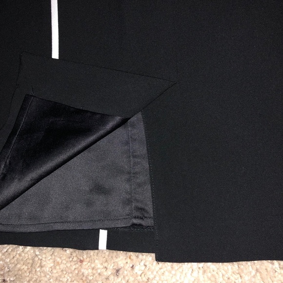 WHBM Women's Sleeveless Black Dress sz 8 (395) - Picture 8 of 9